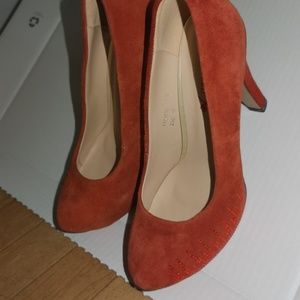 Orange highheels /prom